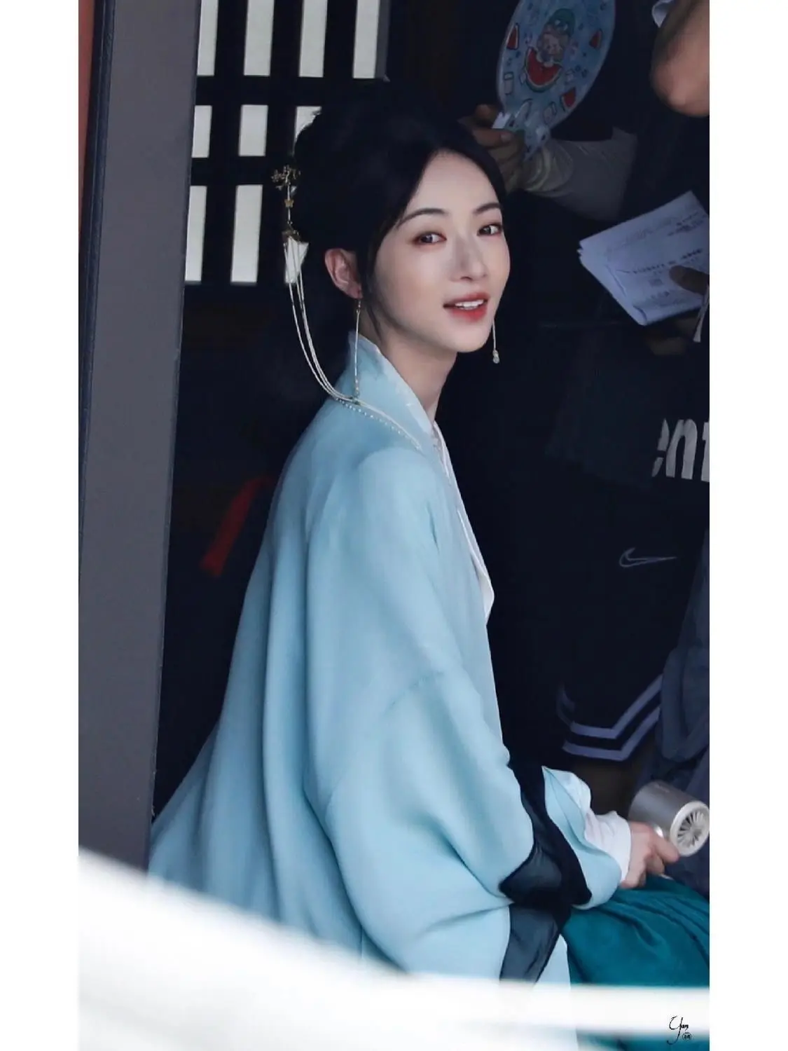 Moyu Yunjian Jiangli Same Style Hanfu Ancient Costume Fairy And Elegant Full Waist Wei Jin Cross Collar Chinese Large Dress