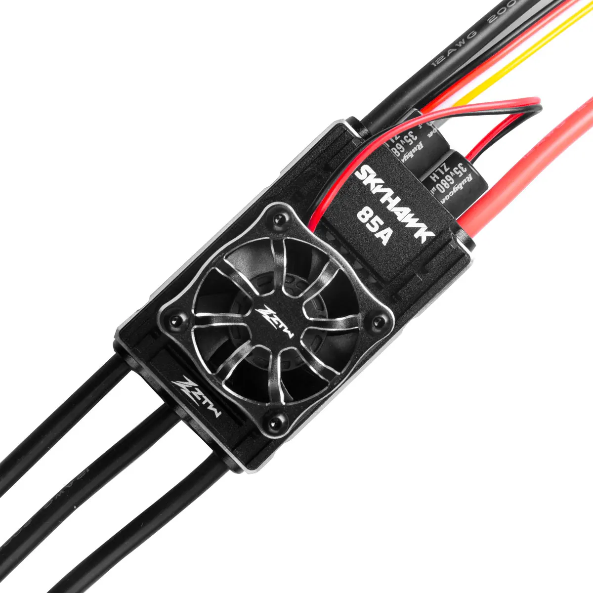 ZTW 32-Bit Skyhawk 85A ESC 3-6S 6V/7.4V/8.4V SBEC 10A Brushless Speed Control For RC Airplane F3A F3C 420-500 Class Helicopter