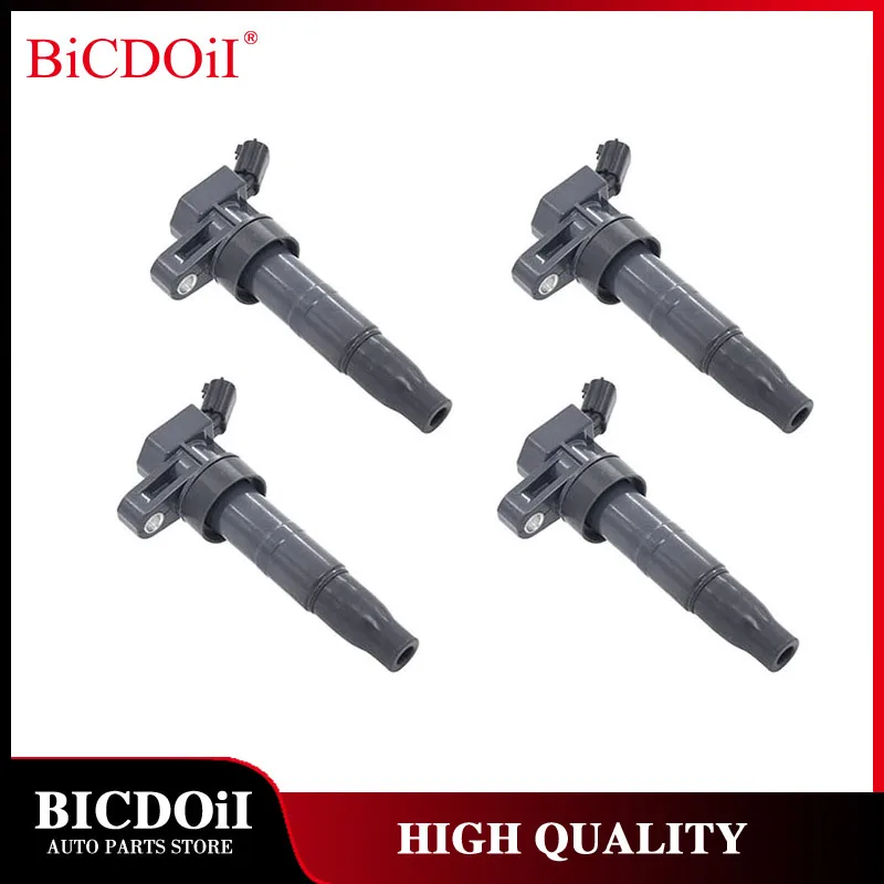 

4Pcs 27300-3F100 Ignition Coil for Hyundai Sonata Santa Fe GENESIS COUPE Tucson IX35 for Kia Optima Sportage UF-611 273003F100