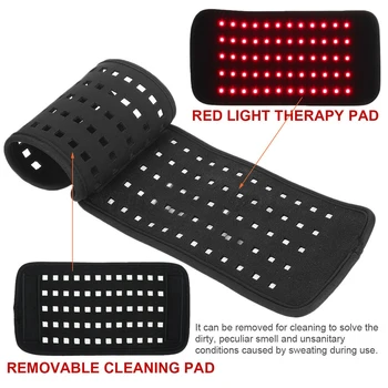 Infrared LED Light Medical Service Beauty Devices for Face and Body Back Knee Hands Feet Relief Portable Heat Pad 4