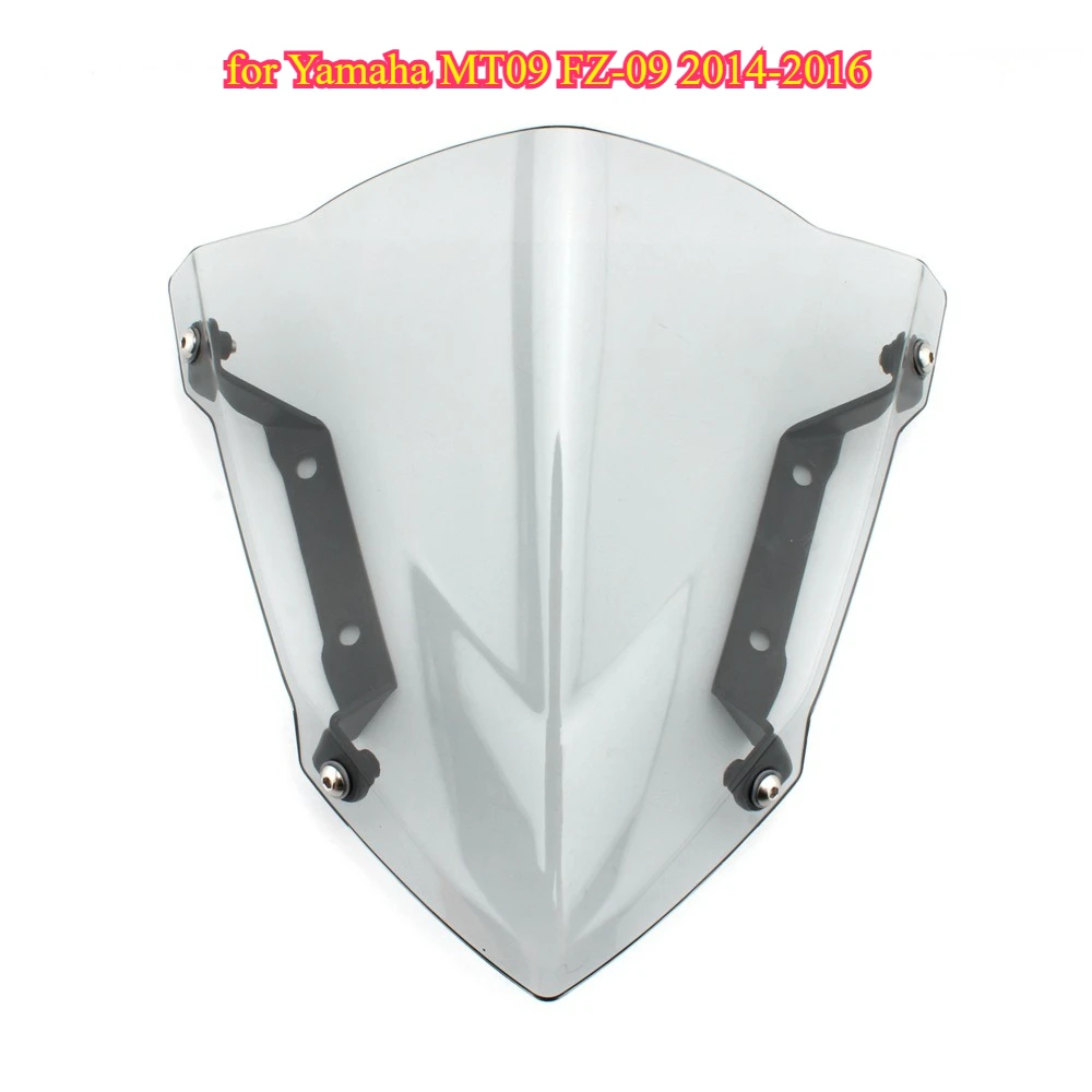 Motorcycle modification for Yamaha MT09 FZ-09 2014-2016 front windshield fairing racing windshield windshield accessories.