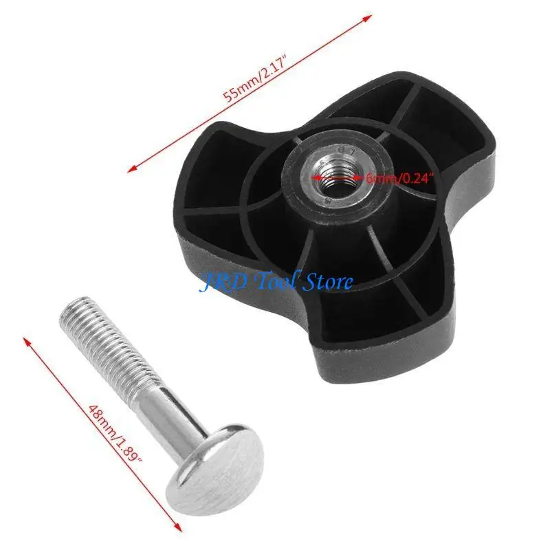 

A2UD Universal Lawnmowers Handle Wing Nut And Bolt Power Equipment Part Garden Tools