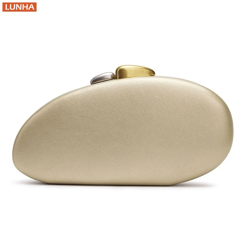 

Женский клатч в форме гальки, сумка через плечо с цепочкой, кошелек через плечо для женщин, вечерняя вечеринка, свадьба, уличная мода, роскошная сумка