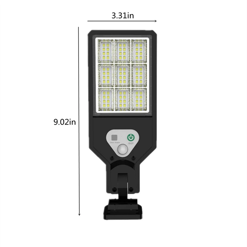 Luz LED de colector Solar para exteriores, luces solares con Sensor de movimiento, como se muestra, plástico + componentes electrónicos para jardín exterior, 2 piezas