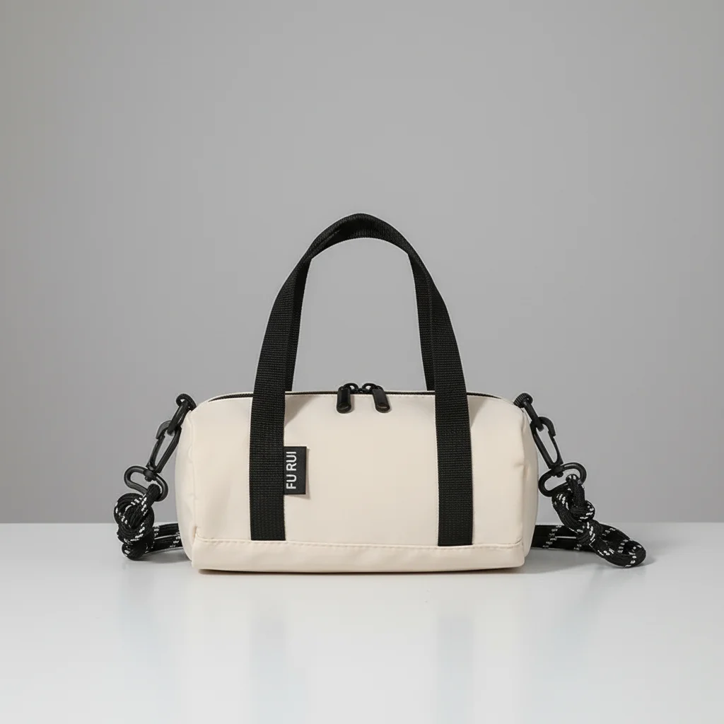 Nylon Handheld Crossbody Bag Unisex Compact And Versatile For Daily Use