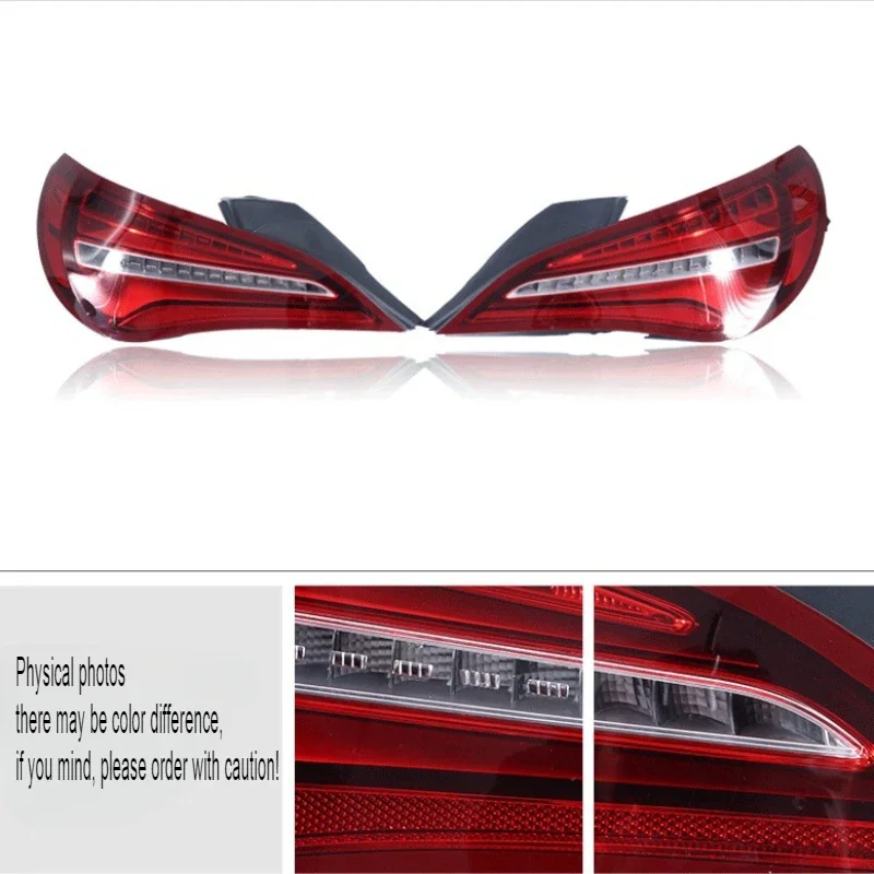 Car Lights For Mercedes-Benz CLA W117 Tail Lights 2014-2019 LED Taillight Turn Signal DRL Rear Lamp Dynamic Rear Lamp 1179063700