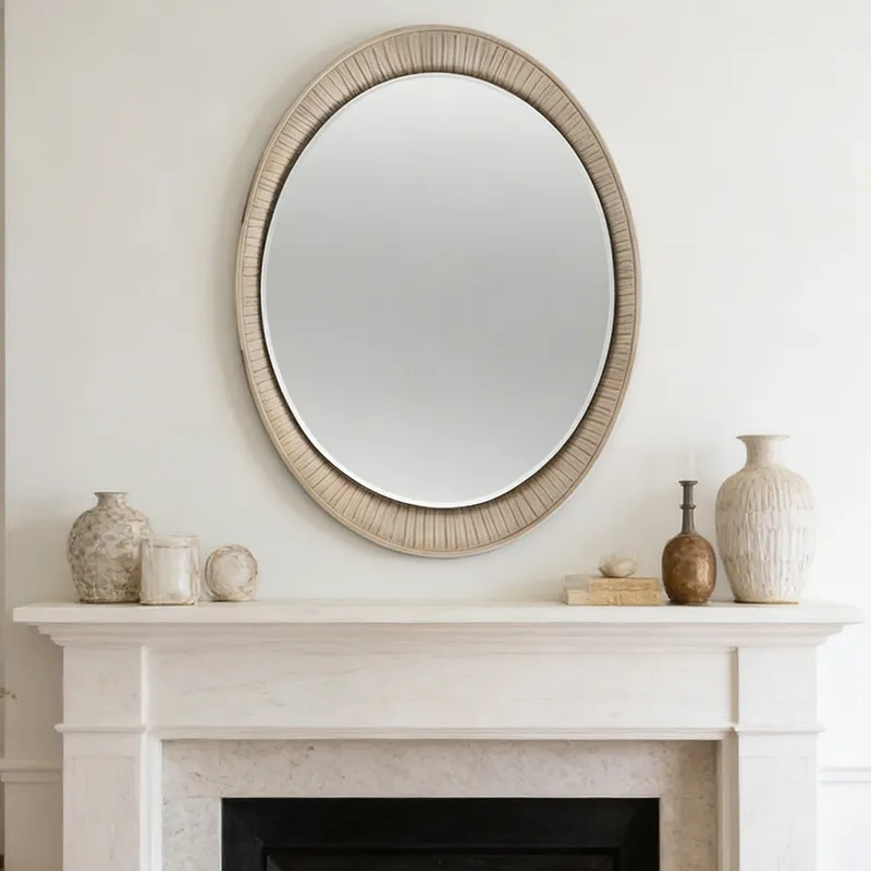 Decoration Wall Decorative Mirror Makeup Accessories Large Decorative Mirror Luxury Round Modern Ozdoby Do Pokoju Home Decor