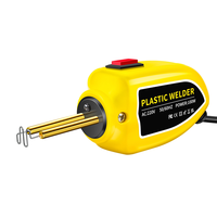 A96Q-Portable Mini Hot Staplers Plastic Welding Machine Car Bumper Repair Kit Handheld Kit Auto Dents Repair EU Plug Yellow