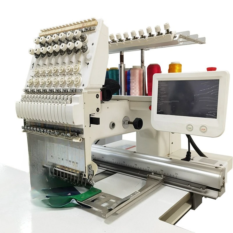 Stickmaschine, kommerzielle computergesteuerte Stickmaschine