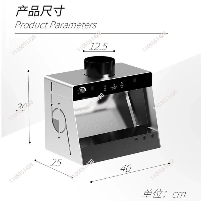 for spray boxes for water curtains Paint booth model painting hobby workstations and smoke extraction systems