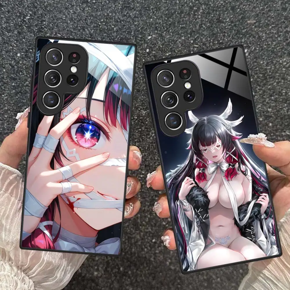 Game GI Columbina Phone Case for Samsung Galaxy A56 55 54 53 52 51 36 35 34 23 16 15 5G Glass Protective Cover