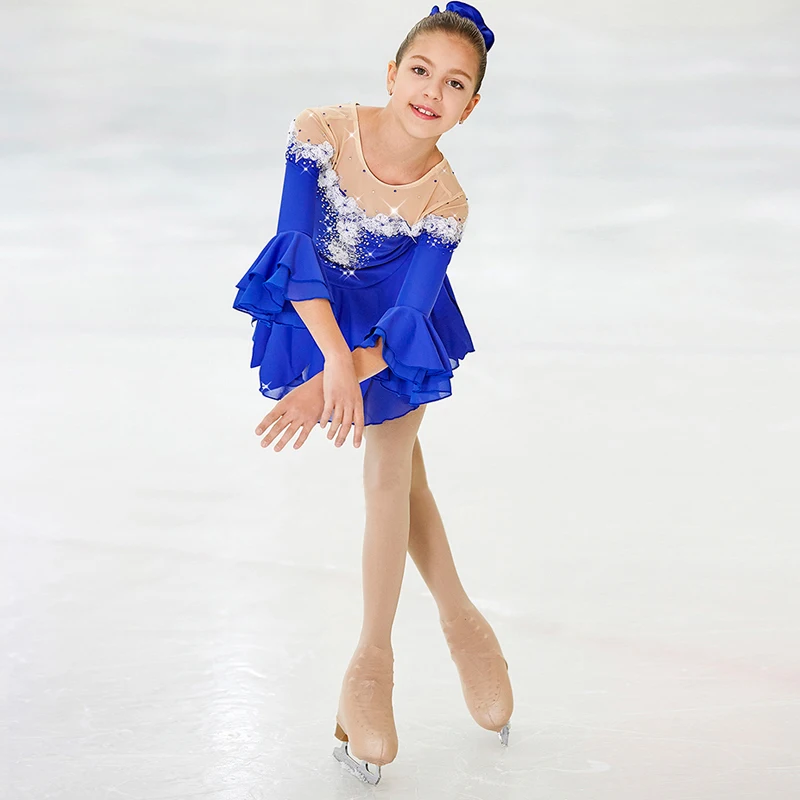 Figure skating costumes for children's women's skating examination costumes