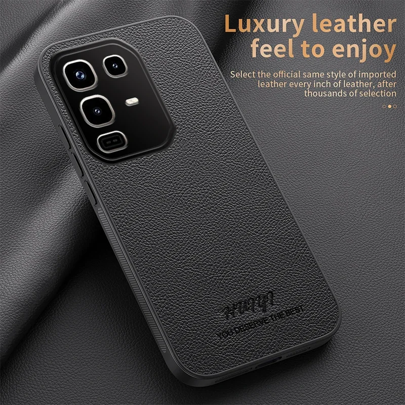 Leder Textur Auto Magnetische Halter Fall Für Infinix Hinweis 50 Pro Plus 50S 50X 40 Pro Plus 4G 5G TPU + PU Weiche Stoßstange Schützen Abdeckung