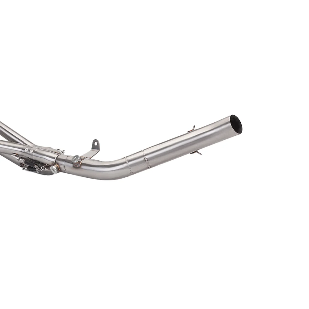 Für Yamaha MT-09 SP FZ09 FZ09S XSR 900 2021-2025 Auspuffkrümmer Mittelrohr Auspuffsysteme Auspuffrohre – Detail 4