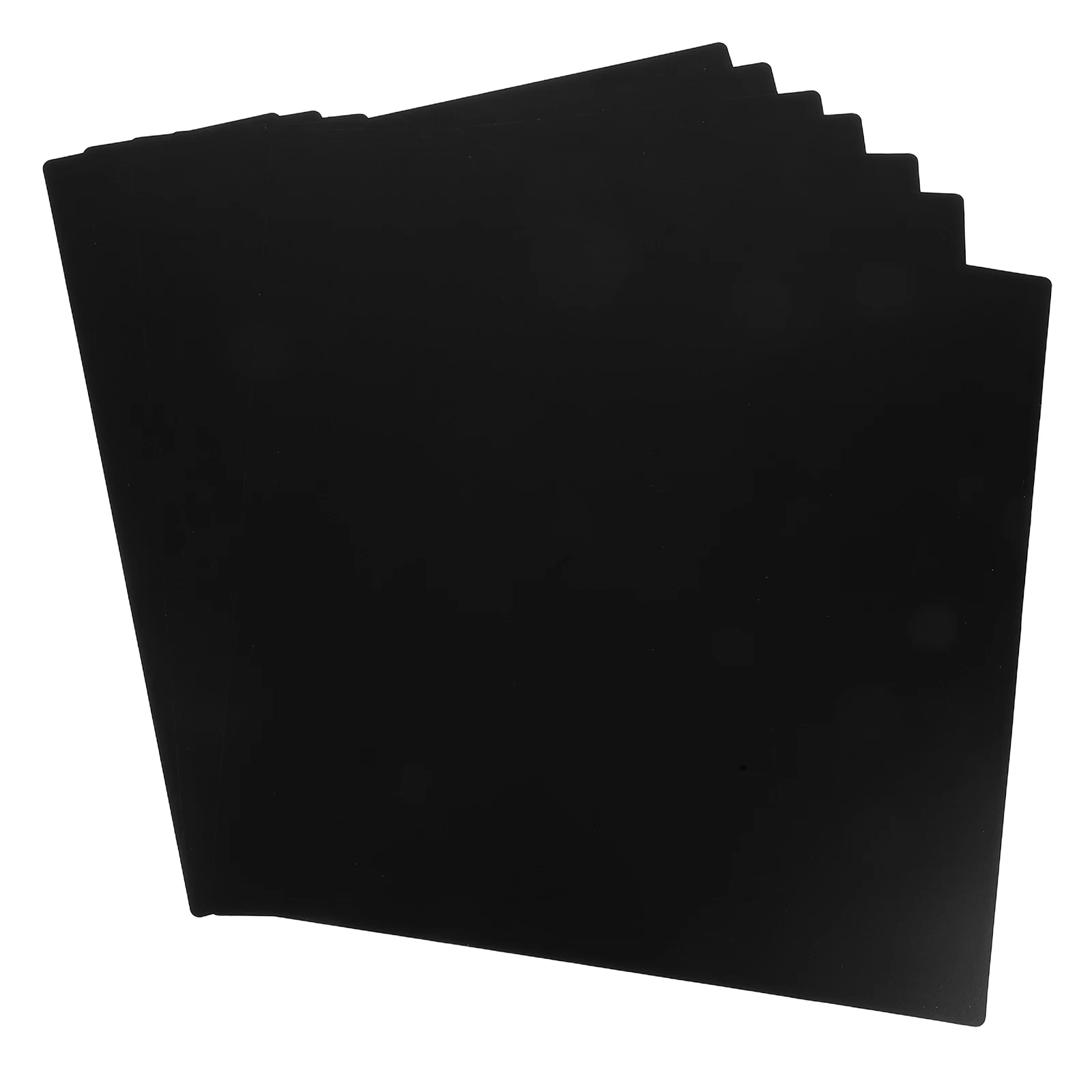 

8pcs Comic Book Divider Sturdy PVC Waterproof Writable Surface Home Office Classroom Vinyl Record Organizer Tabs Shelf Dividers