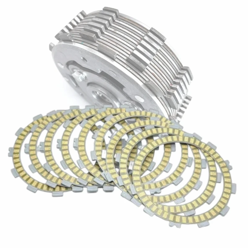 For Kawasaki Ninja ZX9R ZX-9R ZX900 1998-2003 VERSYS 1000 ZX10R ZX-10R ABS 2004-2024 Fiber Clutch Friction Disc Plate Kit 10PCS