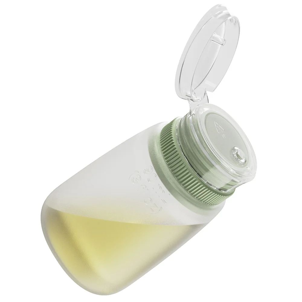 Kitchen Food Grade Silicone Bottling Bottle Cylinder Bottle Sauce Bottling Bottle Lunch Portable Bottle Squeezing Empty Bottle