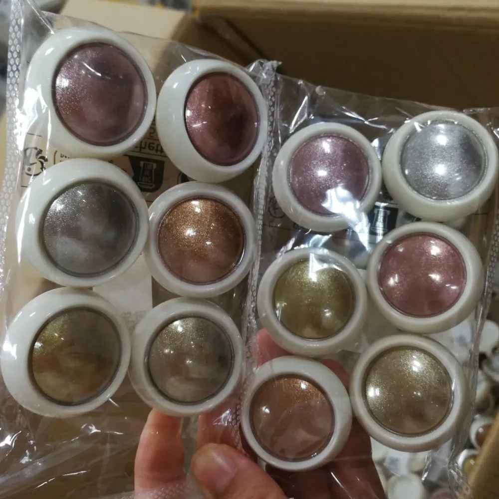6병 메탈릭 미러 효과 크롬 파우더 홀로그램 글레이즈드 네일 파우더 매니큐어 장식 반짝이는 금색 은색 글리터 파우더