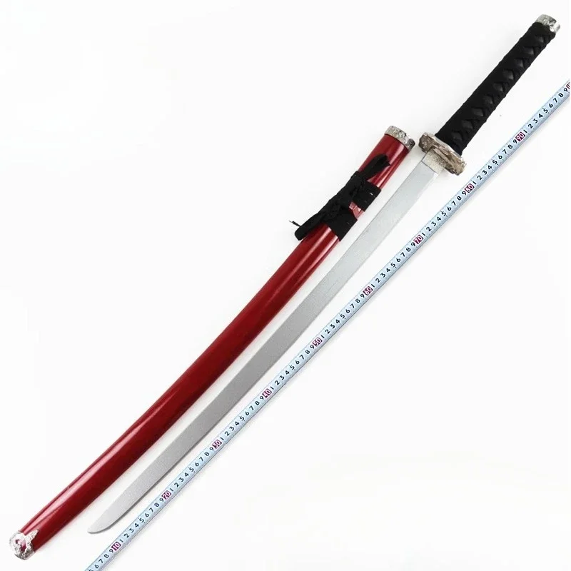 Wooden Knife Film and Television Props COS Animation Martial Arts Performance 97cm