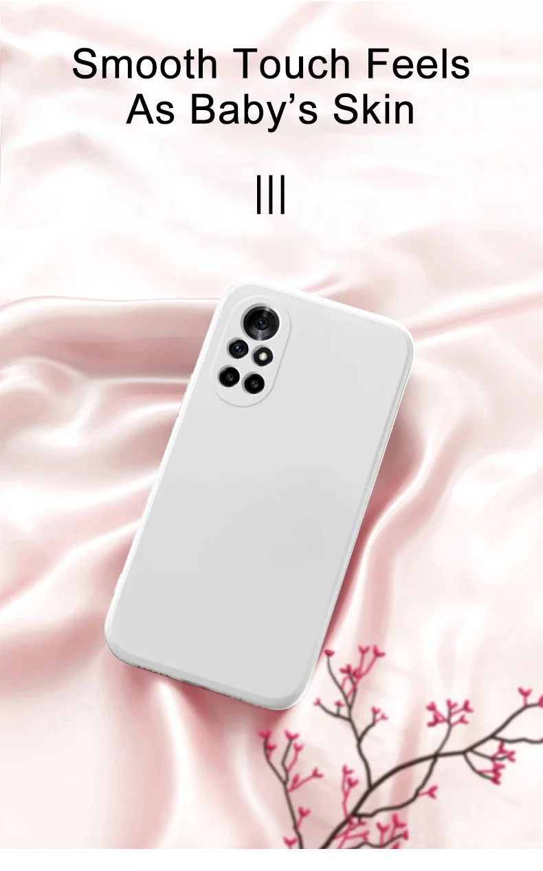 Luxury Liquid Silicone Phone Case For Huawei Y5p Y6p Y7p Y6s Y9s Y7a Y9a Y5 Y6 Y7 Pro 2018 Y9 Prime 2019 Soft Thin Candy Cover