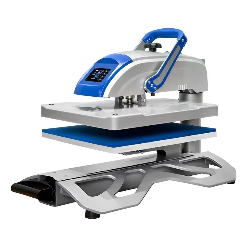 Heat Press 40x50cm Swing/Drawer Dual Mode with 999s Timer & Energy Saving