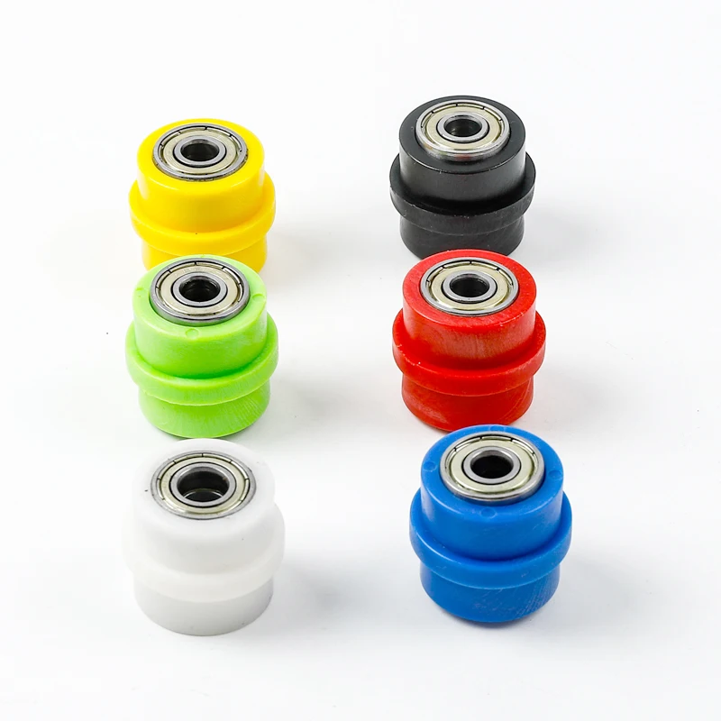 Chain Roller Tensioner Bike Pulley Wheel Slider Guide For Street Enduro Motorcycle Motocross ATV CRF CR XR YZ WR 8mm 10mm