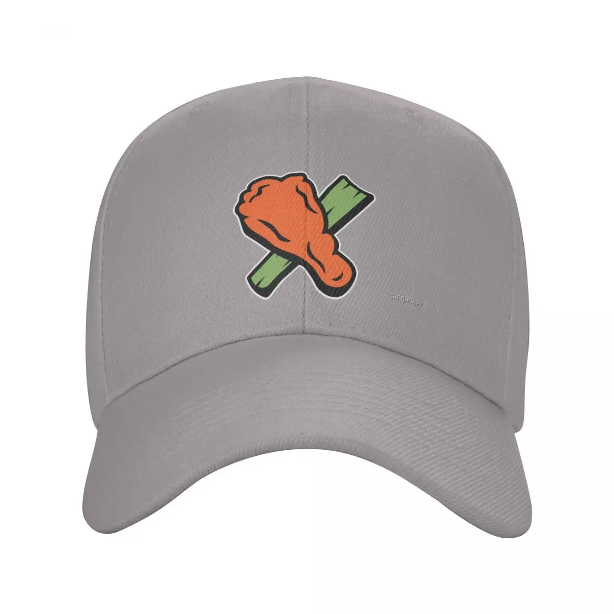 Buffalo Chicken Wing Drumstick And Celery Fashion Baseball Cap Peaked Cap Men's Hat Women's Cap Baseball Caps