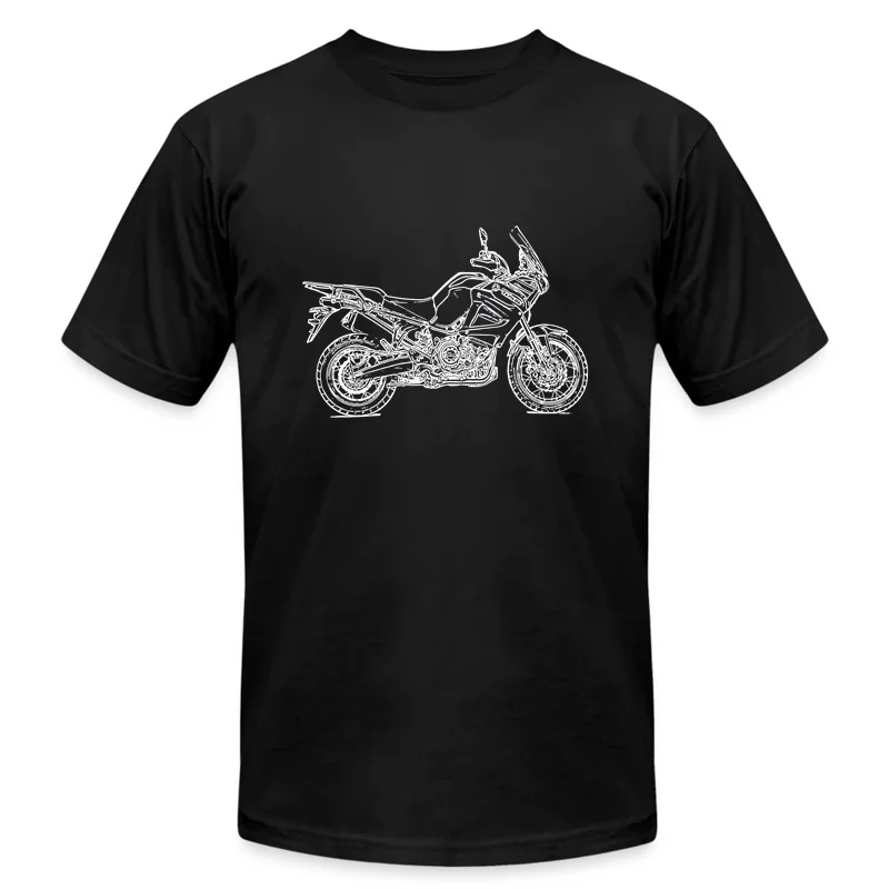 2024 Men Yamahas Super-Tenere 2017 Motorbike Fan T-shirt Casual T Shirt Graphic Summer Short Sleeves 100% Cotton S-3XL