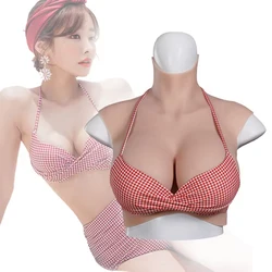 Sissy Boobs Drag Queen Costumes Silicone Breast Forms for Crossdresser Transgender Shemale Cosplay Realistic Texture Fake Tits