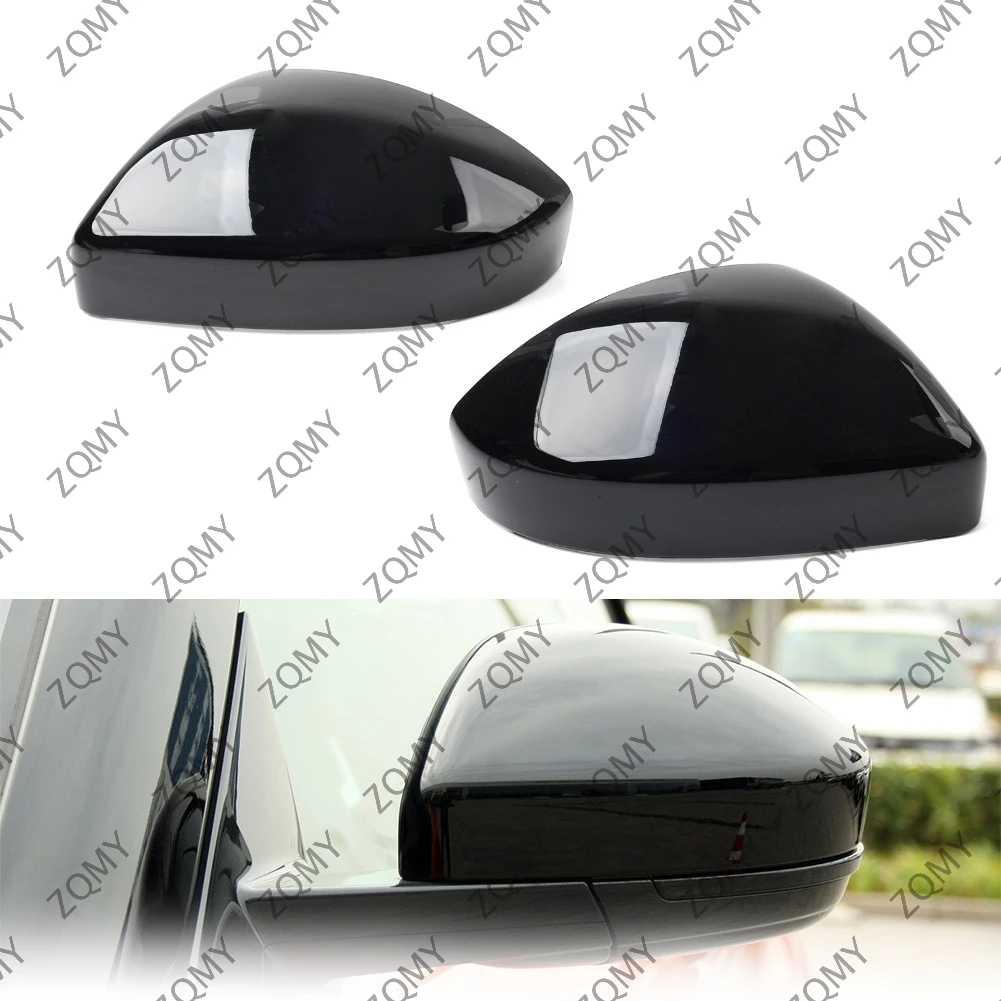 1PCS Car Rearview Mirror Cover Cap For Land Rover Discovery Sport/Range Rover Velar/Evoque For Jaguar E-Pace/Jaguar F-Pace