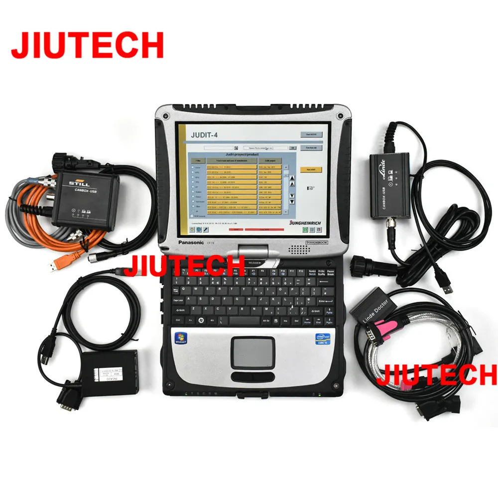 for still 8.19 STILL FORKLIFT diagnostic for Judit Incado Box Jungheinrich JUDIT SH&ET Linde canbox doctor+THOUGHBOOK CF19