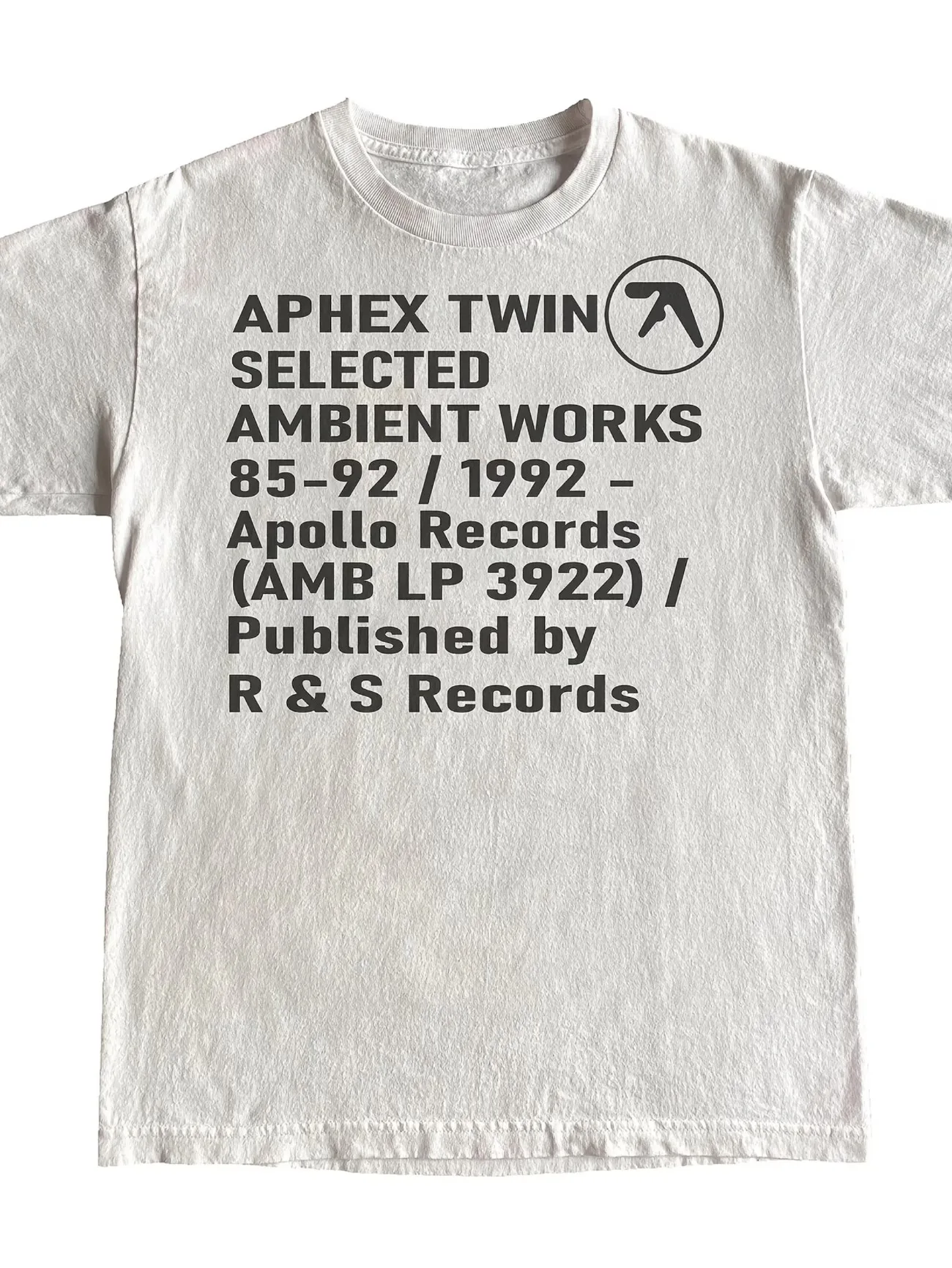 Aphex Twin Merchandise Iconic T-Shirt Casual Round Neck Tee Suitable for Fans of Music Icon Aphex Twin Men Women Tops Streetwear