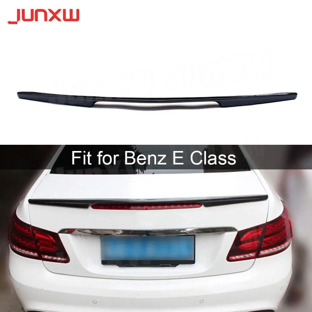 

For W207 C207 Carbon Fiber Rear Bumper Trunk Spoiler Wings for Benz E Class E260 E350 Coupe 2 Door 2010 - 2016 Rear Wing Spoiler