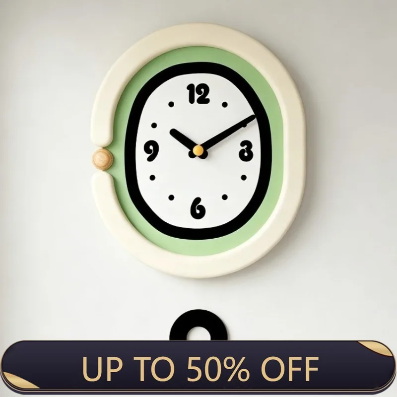 Cute Wall Clock Children Home Decor Walls Clocks Bedroom Wall Decoration Unique Clocks Modern Creative Aesthetic Walls Clock