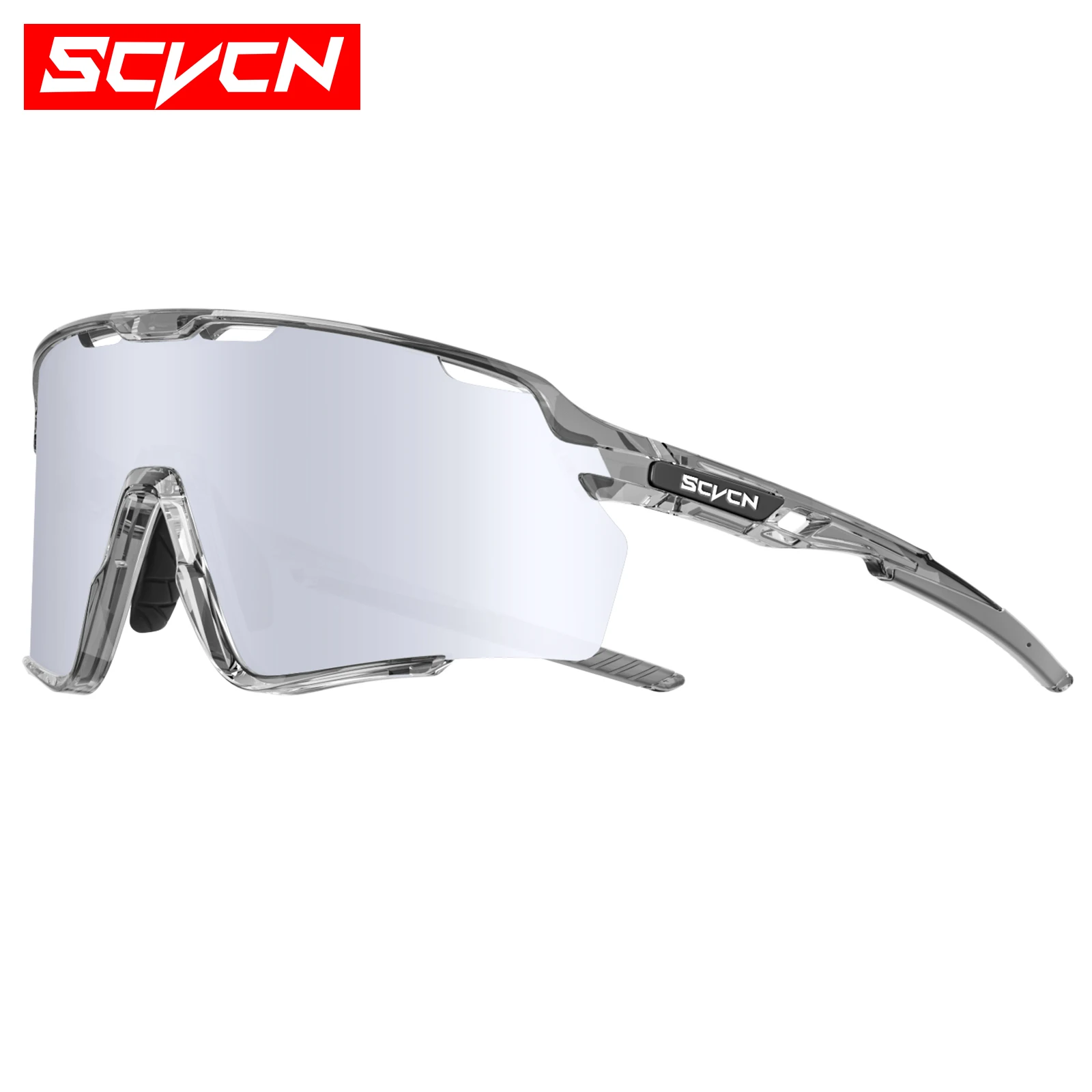 

SCVCN Bike Cycling Glasses UV400 Bicycle Cycling Photochromic Outdoor Sports Sunglasses Fishing Driving Camping Photochromic