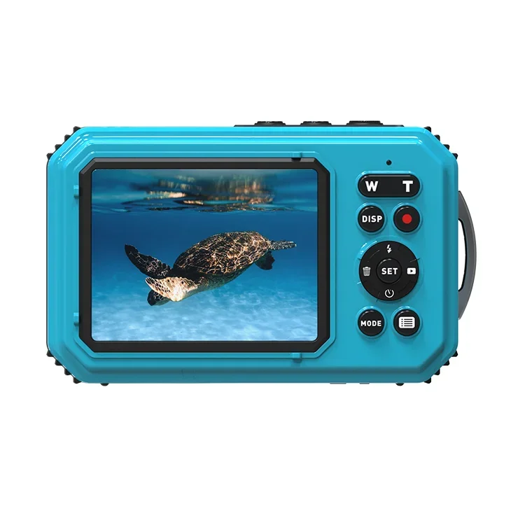 56MP Underwater HD 2.7K Video Recorder Digital Swimming Camera for Snorkeling