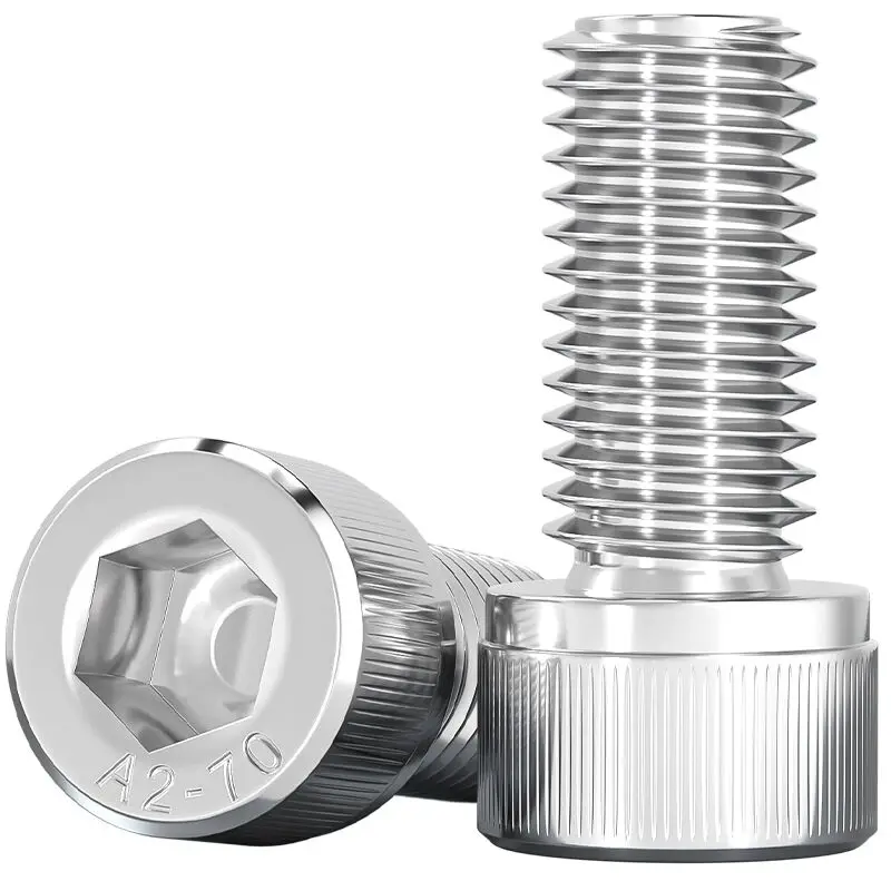 Left hand thread DIN912 Hex Socket Head Cap screw counterclockwise reverse thread screw  Stainless Steel M3 M4 M5 M6 M8