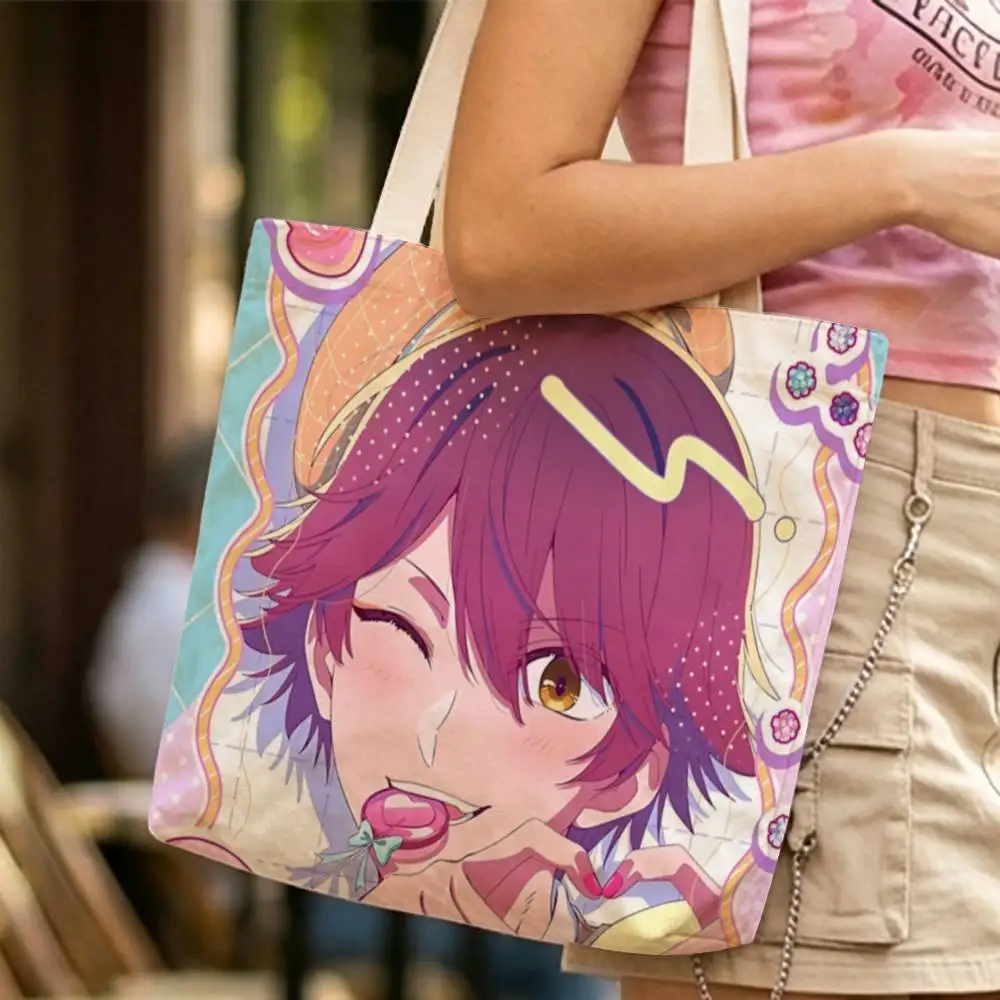 NEW Oshi-no-Ko Anime Merch Waterproof Lined Canvas bags suitable for going to class, shopping, gifts, and commuting