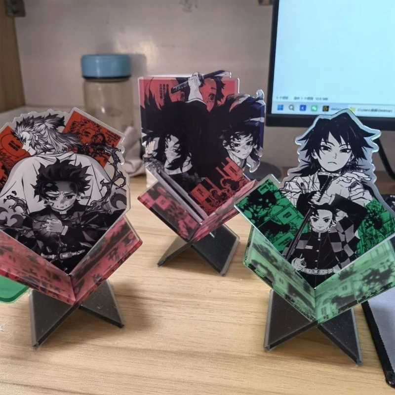 

Demon Slayer: Kimetsu No Yaiba Acrylic Stand Figure Kamado Tanjirou Agatsuma Zenitsu Anime Peripheral Fashion Desktop Ornament