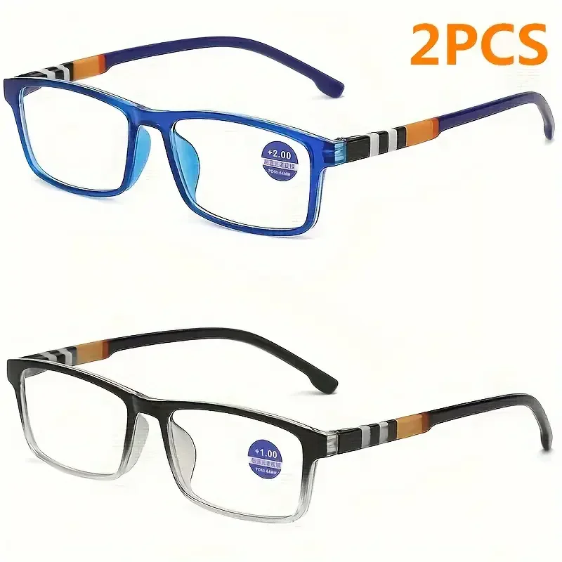 1/2PCS Reading Glasses Lightweight Anti Eyestrain Fashion Computer Presbyopic Glasses For Women Men Glasses