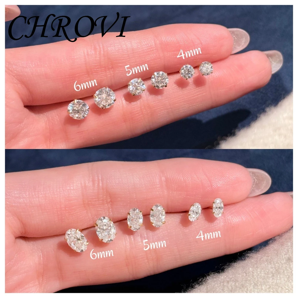 S925 pure silver morganite stud earrings - luxurious and simple design, ultra-shiny, oval-shaped earrings for women