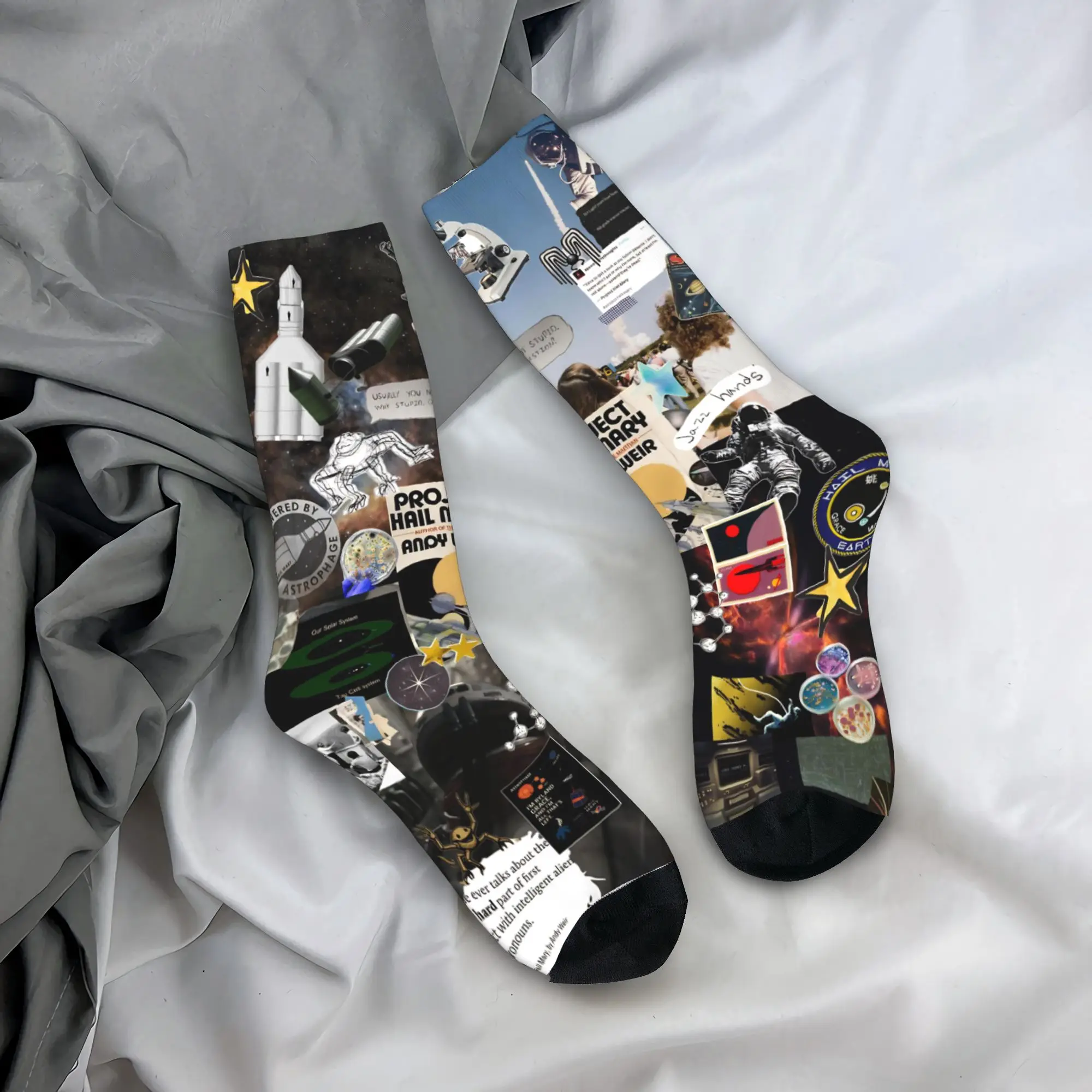 Men Women Project Hail Mary Movie 2026 Outfits Socks  Non-slip Socks Fashion For Casual Wear