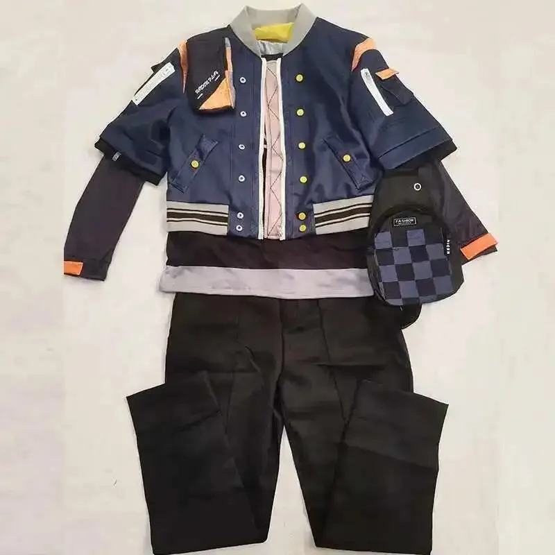 Kostum Cosplay Game Zenles Zone Zero Pria ZZZ Wise Pakaian Seragam Permainan Peran untuk Pesta Halloween Comic Con