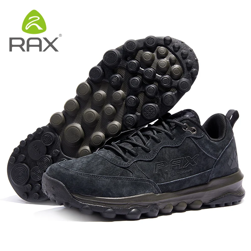 

Rax Men's trekking shoes Women's army green trekking boots Breathable mountain climbing camping outdoor sports hunting walking s