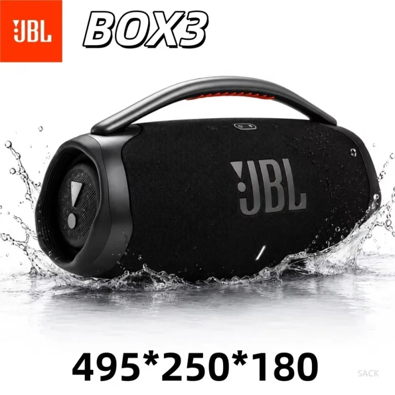 BOOMS BOX3 3rd Generation High-Power Bluetooth Speaker Portable Wireless Subwoofer 3D Stereo Surround Sound Column Music Center