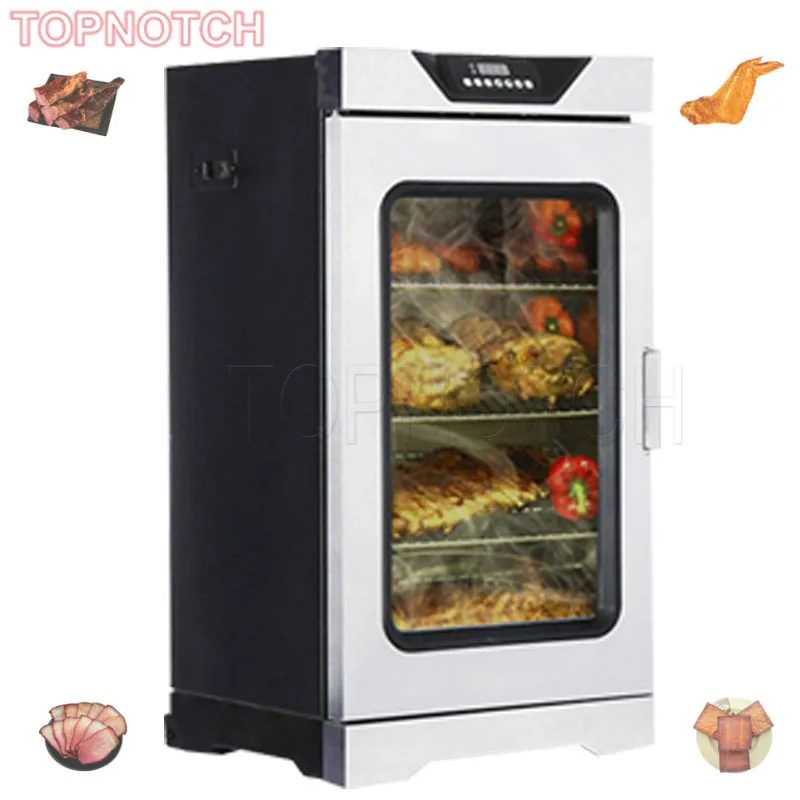 Industrial Stainless Steel Automatic Electric Cooking Catfish Bean Smoke Oven