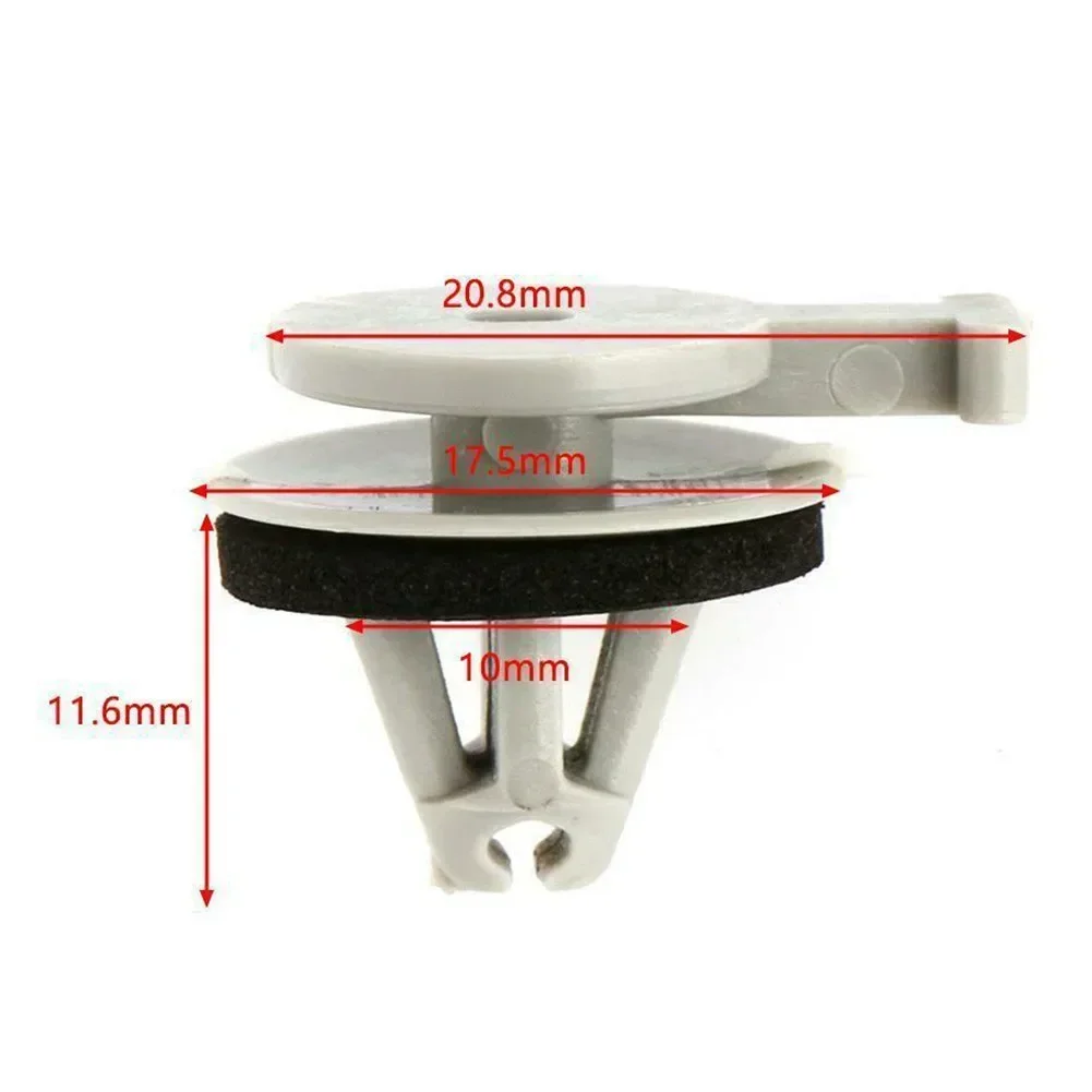 

20x For And Rover Clips A Pillar Range Rover Sport 10-13 LR4 SET LR053837 Cowl Panel Clip Fasteners Fit NEW