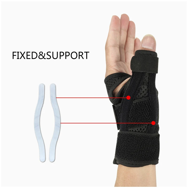 

1pcs Medical Thumb Brace Splint Support Adjustable Wrist Support Thumb Stabilizer for Arthritis Trigger Finger Right Left Hand