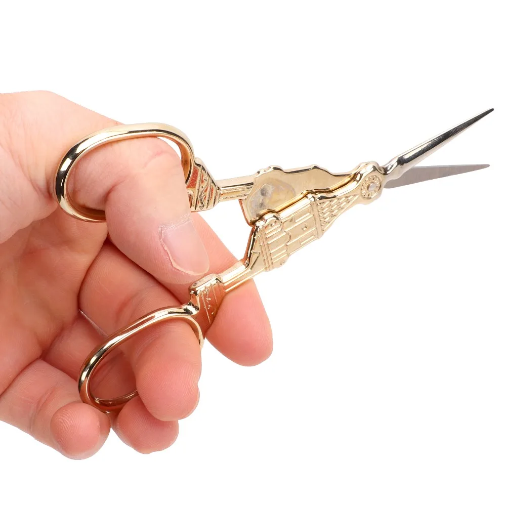 Durable Stainless Steel Craft Scissors Multifunction Decorative Design Sewing Scissors Embroidery Scissors For Sewing