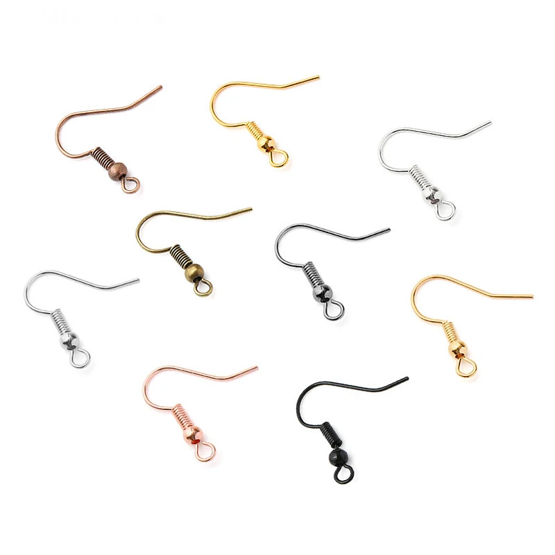 100pcs/lot 20x17mm Earrings Clasps Hooks Findings Earring Wires Rubber Flower Shape Earring Backs DIY Jewelry Making Accessories